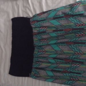 Long half shoulder mini dress